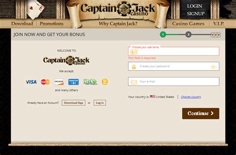 captain jack no deposit coupon codes